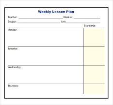 Blank Lesson Plan Template Word Doc Globalsacredcircle Com