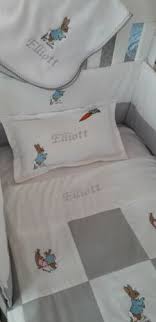 Peter Rabbit Patchwork Cot Bedding Set
