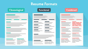 How To Pick The Best Resume Format In 2019 Examples