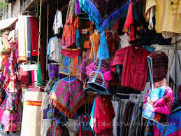 traditional woollen clothes hanging