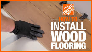 how to install hardwood flooring the