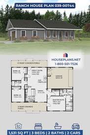 Ranch House Plan Ranch House Plans