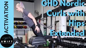 how to do a ghd nordic hamstring curls