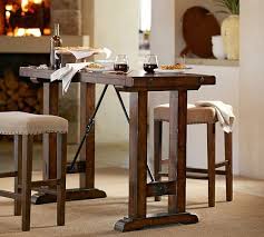 Set a bar table for casual dining, or place bar stools at the kitchen counter. Benchwright Bar Height Table Pub Table Sets Pub Table And Chairs Dining Room Table Set