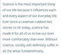 write an essay on science in everyday