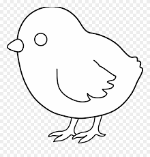 Can you give it some color? Chick Coloring Pages Cute Baby Chick Coloring Pages Baby Chick Clip Art Black And White Free Png Download 899292 Pinclipart