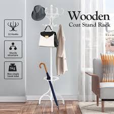 Tree Style Wooden Clothing Rack Coat