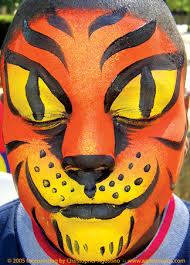 paint a tiger face agostino arts