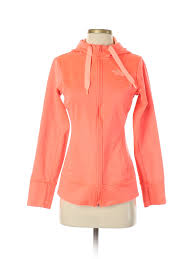 Details About The North Face Women Orange Jacket Sm Petite