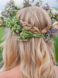 This creates a firmer base for the braid to sit up on. 15 Half Up Wedding Hairstyles For Long Hair With Braids