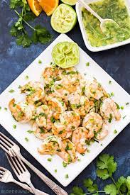 grilled shrimp with citrus marinade