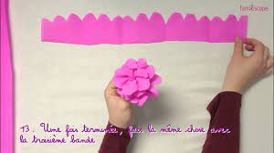 Video pour les enfants, pour apprendre à fabriquer une fleur en p… en 2023  | Comment faire des fleurs en papier, Comment fabriquer des fleurs en papier,  Fleur papier crepon