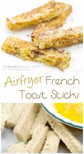 airfryer french toast sticks recipe