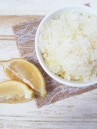 lemon zest salt scrub beth bryan