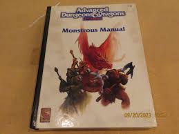tsr dungeons dragons monster manuals
