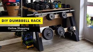 10 diy dumbbell rack layouts to keep