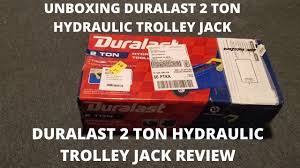 unboxing duralast 2 ton hydraulic