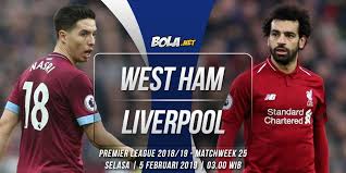 Watch highlights and full match hd: Data Dan Fakta Premier League West Ham Vs Liverpool Bola Net