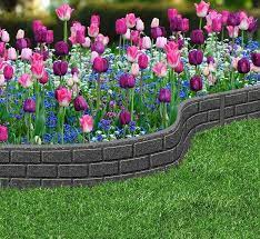 recycled rubber edging brick effect 1