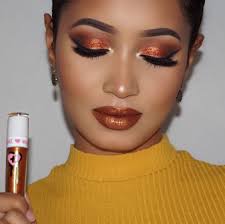 pumpkin inspired makeup looks to try