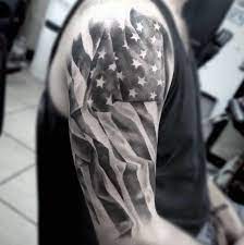 The shading is precise, exceptionally crafted, with beautiful technique a beautiful new wave realist tattoo easily identified by the rippling of the flag on skin. Pin On Patriotic