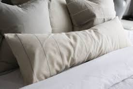 freya grey cream bolster cushion