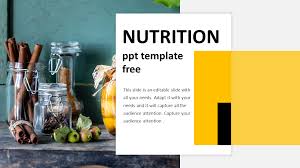 nutrition ppt template free design
