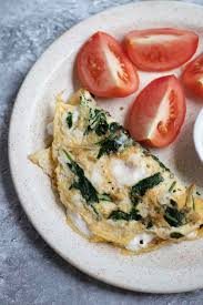 high protein cote cheese omelette