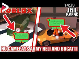 It is used for buying vehicles, vehicle customizations, safes, some weapons, and some weapon skins. Getting Army Heli And Bugatti Without Gamepasses Roblox Jailbreak Ø¯ÛŒØ¯Ø¦Ùˆ Dideo