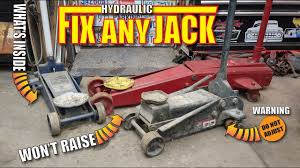 hydraulic floor jack complete rebuild