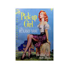 Pick-up Girl Vintage Pulp Paperback Cover Print Retro Pulp Art Print - Etsy