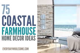 coastal beach theme farmhouse home decor