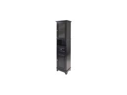 Winsome Alps Tall Cabinet With Glass