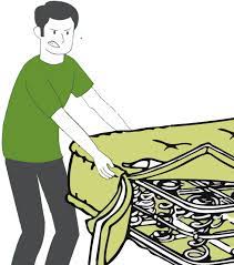 box spring removal disposal services