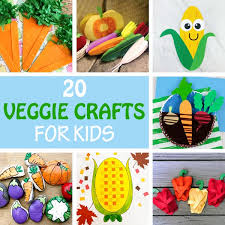20 Veggie Crafts For Preschoolers And
