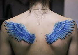 The angel and demon wing back tattoo is just a representation of the angel wing, making it look like that of a demon. Wing Tattoos Across The Shoulders And Back Ratta Tattooratta Tattoo