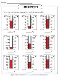 Reading the thermometer is not difficult. Temperature Worksheets Thermometer Thermometer Activities Worksheets Thermometer