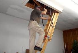 why are most pull down attic ladders