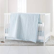 linen light blue crib skirt reviews