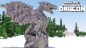 3d viewer is not available. How To Build A Dragon Statue Minecraft Tutorial Advanced Youtube
