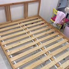 Ikea Fjellse Queen Size Bed Frame With