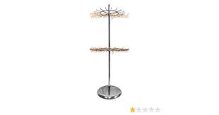 Organizing your clothes or any other items is now easier with rotating round clothes rack at alibaba.com. Amazon Com Revolving Tie Rack Scarf Clothes Rack Rotating Garment Hanger Chrome Finish Home Improvement