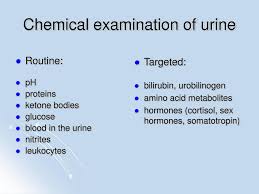 ppt abnormal composition of urine