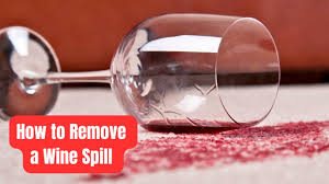 remove wine stains from carpets diy