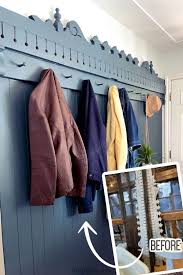 How To Build A Diy Coat Rack Wall With