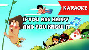 If You Are Happy [Karaoke] | Nhac Tieng Anh Thieu Nhi | Hoc Tieng Anh Qua  Bai Hat - YouTube