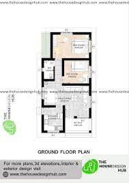 Ft 2bhk Ground Floor Plan In 750 Sq Ft