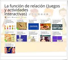 Actividades y juegos en línea infantiles educación preescolar y primaria. 11 Juegos Y Actividades Interactivas Para El Aprendizaje De La Funcion De Relacion En 3Âº De Primaria Actividades Interactivas Aprendizaje Actividades
