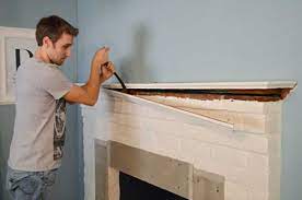 How To Remove A Fireplace Mantel