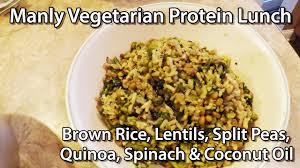 brown rice lentils quinoa split peas